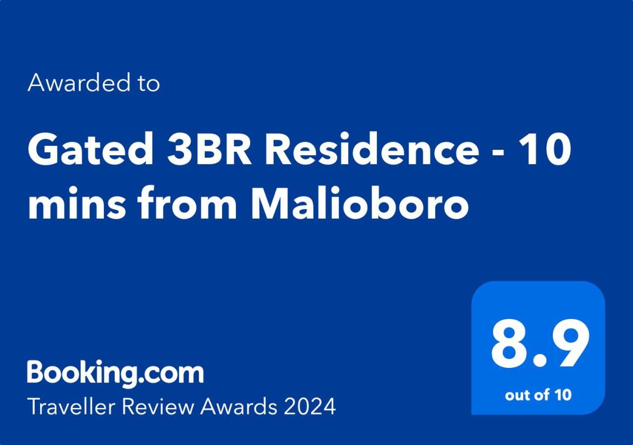 יוגיאקרטה Gated 3Br Residence - 10 Mins From Malioboro מראה חיצוני תמונה